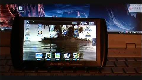 Archos 5 android Make call