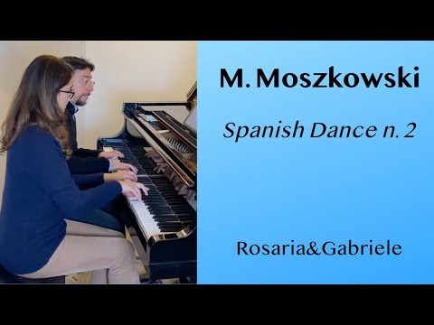 Видео: Moskowski: Spanish Dance n. 2 Rosaria&Gabriele