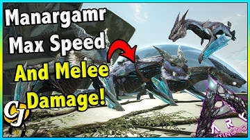 ARK INSIGHT! || MANAGARMR MAX MOVEMENT SPEED AND MAX MELEE DAMAGE!! ARK SURVIVAL EVOLVED!