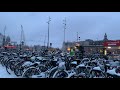 Walk around Amsterdam City,  Winter : 10 Feb 2021