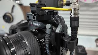 Deity TC 1 with Lumix GH5s timecode without the need of microphone input