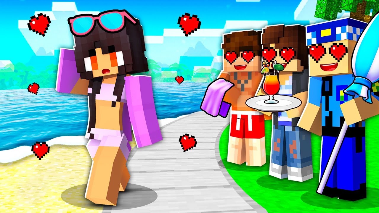 GÖKÇE GÜZEL OLUP ERKEKLERİ AŞIK ETTİ - Minecraft