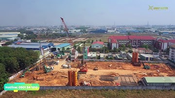 Gửi cả nhà video mới nhất cập nhật tiến độ hạ tầng dự án Legacy Central.