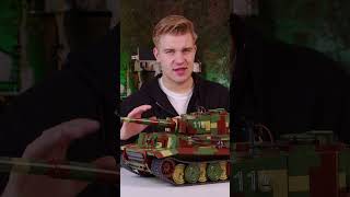 The King of Tanks has arrived! 🐯👑 #cobi  #tiger  #wwii