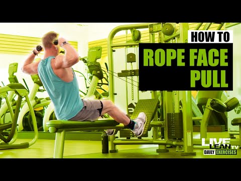 How To: Seated Cable Rope Face Pull With External Rotation