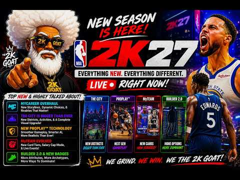 NBA 2K26 LIVE SEASON 7 IS HERE! NEW SEASON REWARDS, SPEED BOOSTING PATCHED & FREE SEASON PASS!