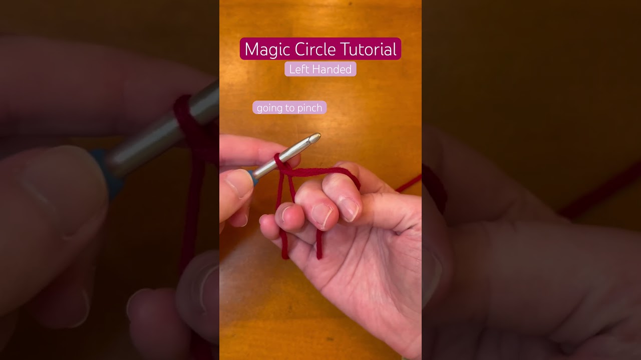 Left Handed Magic Circle Tutorial 