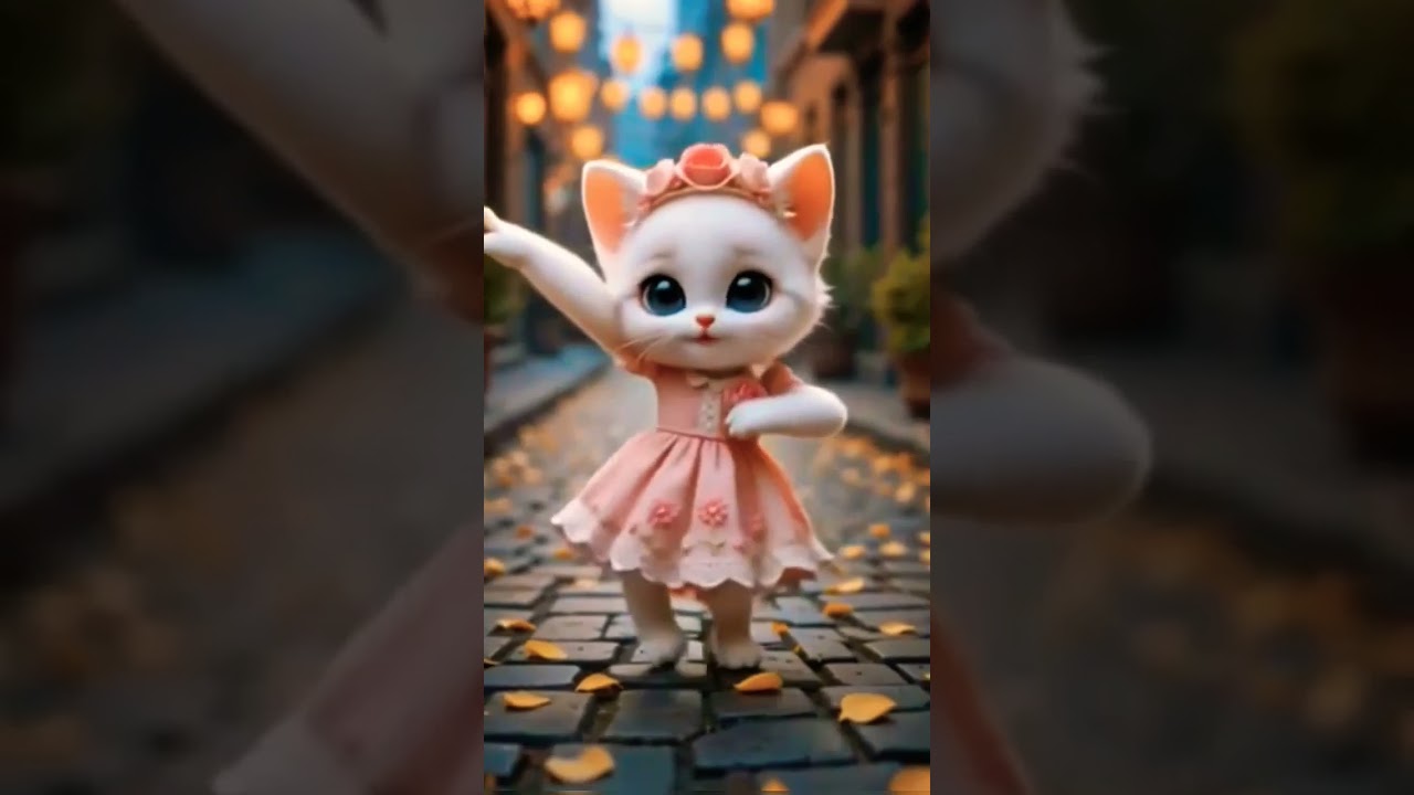 Cat 😸 Funny Dance 😂 On Thumak Thumak Song 