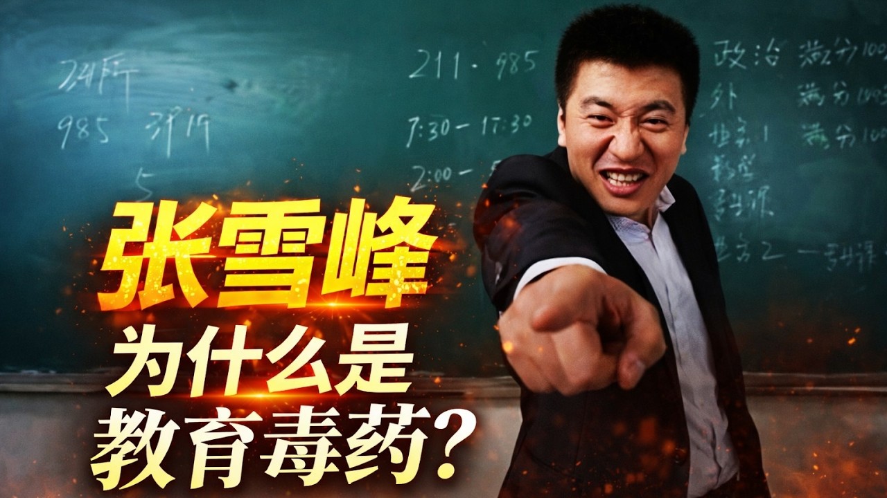 张雪峰为什么是教育毒药？