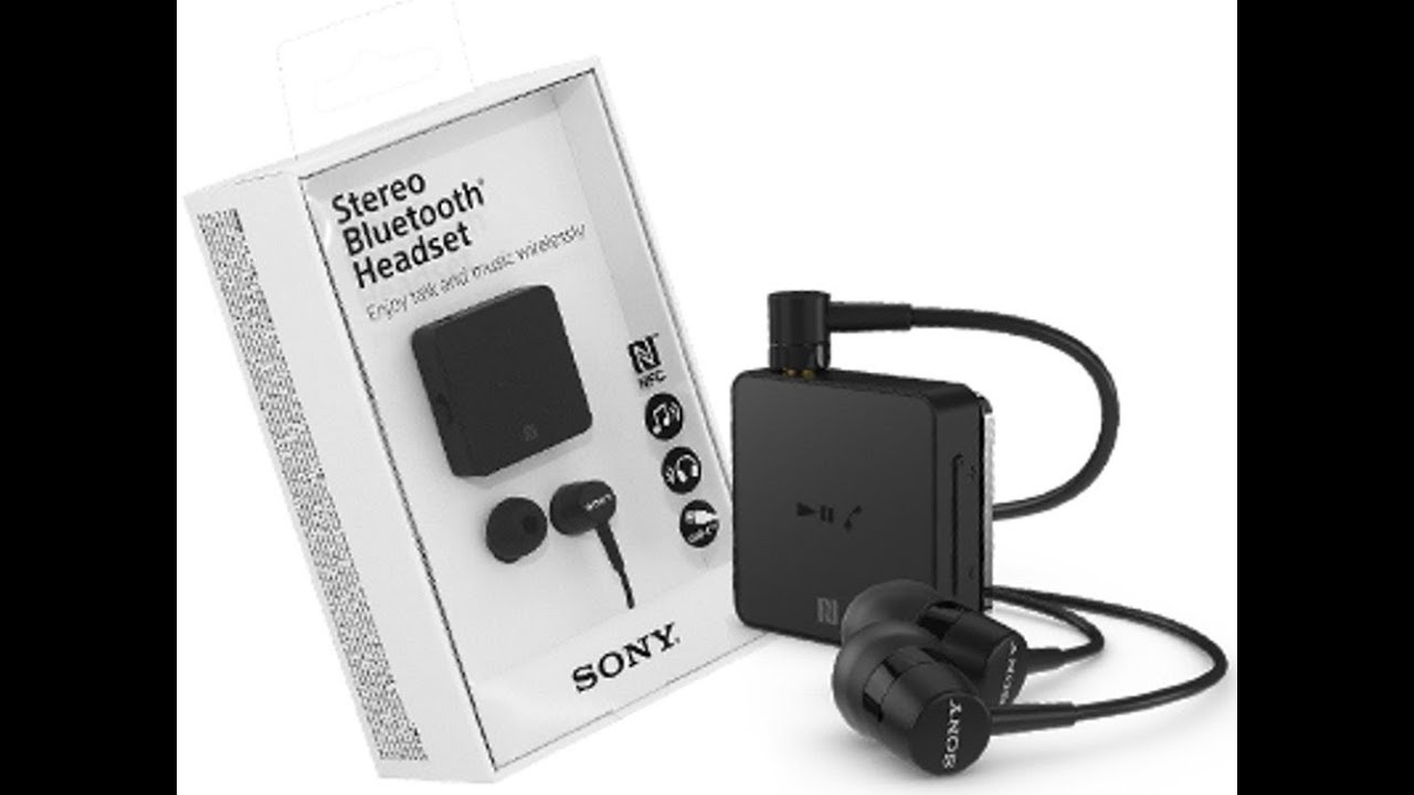SONY BLUETOOTH HEADSET SBH24 YouTube