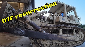 Part 2 Cat D7F resurrection rebuild with a special mystery Youtuber potential buyer?