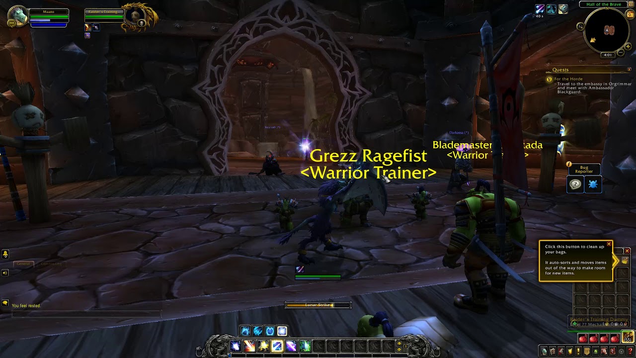 Zandalari druid BFA 8.1.5 moonkin cast animations