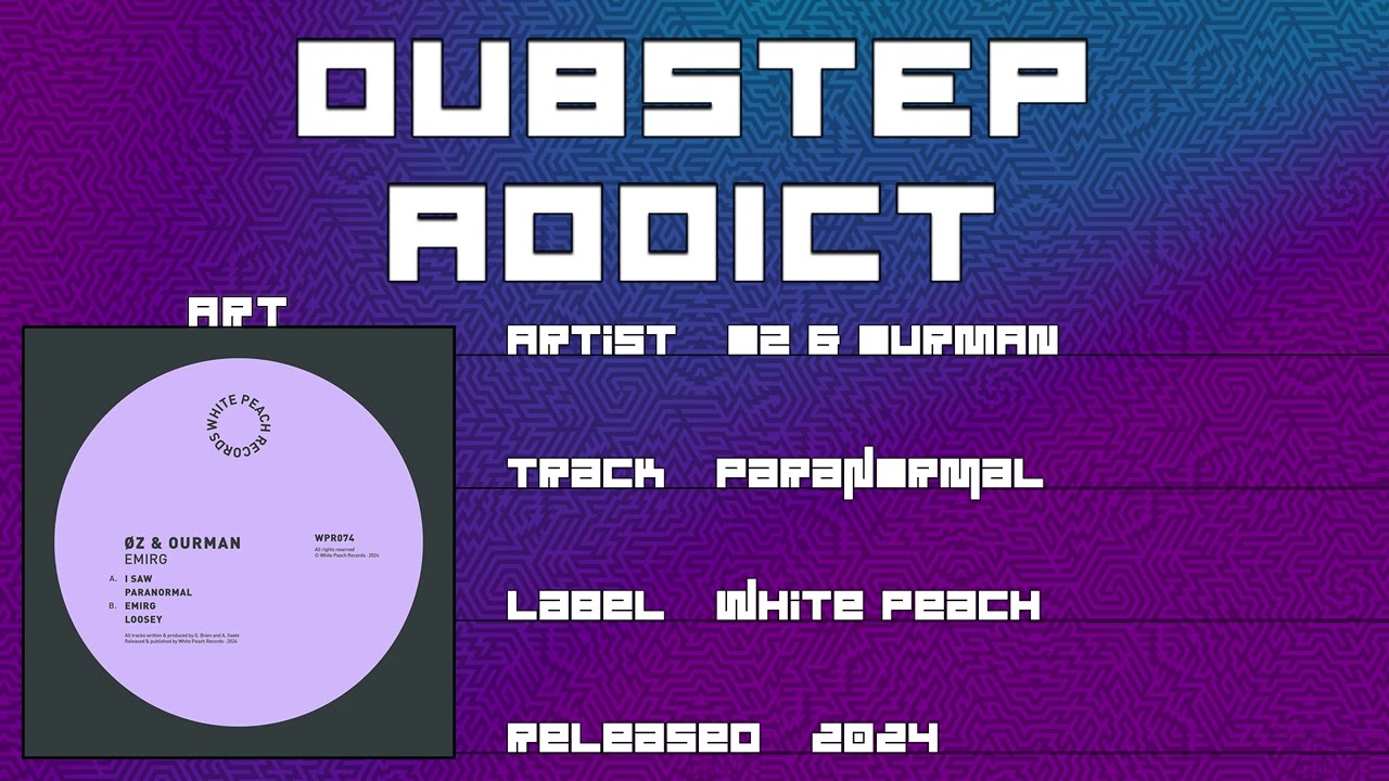 ØZ & Ourman - Paranormal - White Peach - 2024