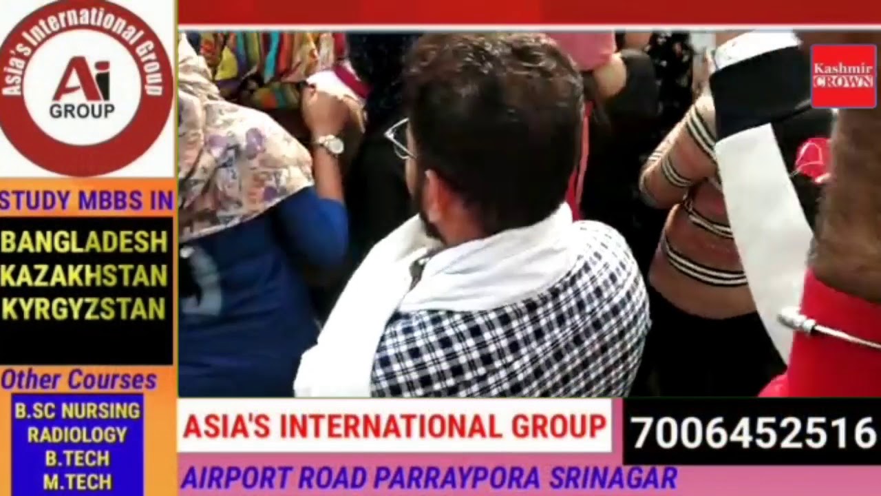 Kashmiri Students of Baba Farid University Punjab Demand Mass Promotion