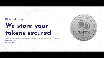 Bintex Staking Dapp || #BNTX