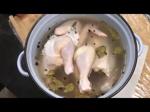 Как замариновать домашнюю курицу для горячего копчения