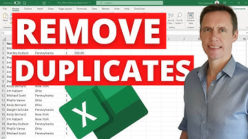 Dubbele gegevens in Excel verwijderen | Duplicaten in Excel verwijderen