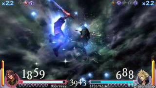 Dissidia Squall vs Cloud Chase Fight   (Vs My BoY Derntz)