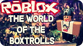Roblox The World Of The Boxtrolls How To Get Box Package Youtube - eggs the boxtroll torso roblox
