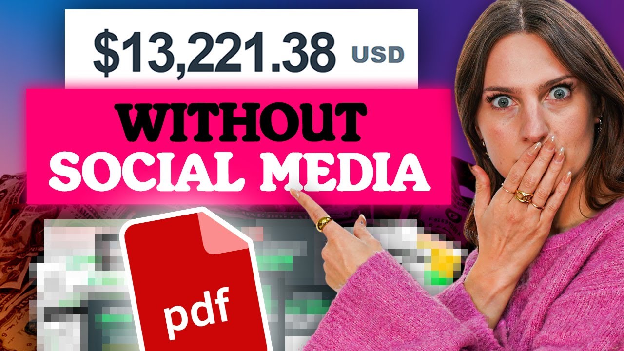 How to Sell Digital Products Online (With Literally No Audience) - YouTube