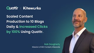 How Kiteworks Transformed Its SEO Strategy with Quattr | Customer Testimonial