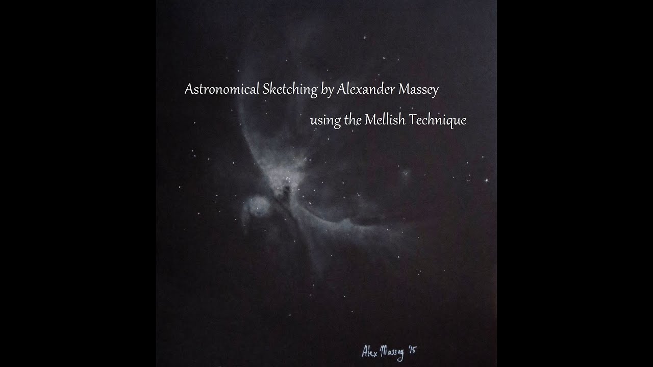 Mellish Technique astronomical sketching