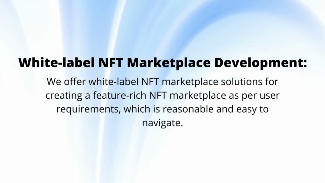 NFT Marketplace Development