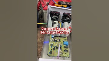 #dsp pure sine wave ips 4 step solar system ips 2.2KV #ips #how_to_make_ips #dsp #madia_plus_bd