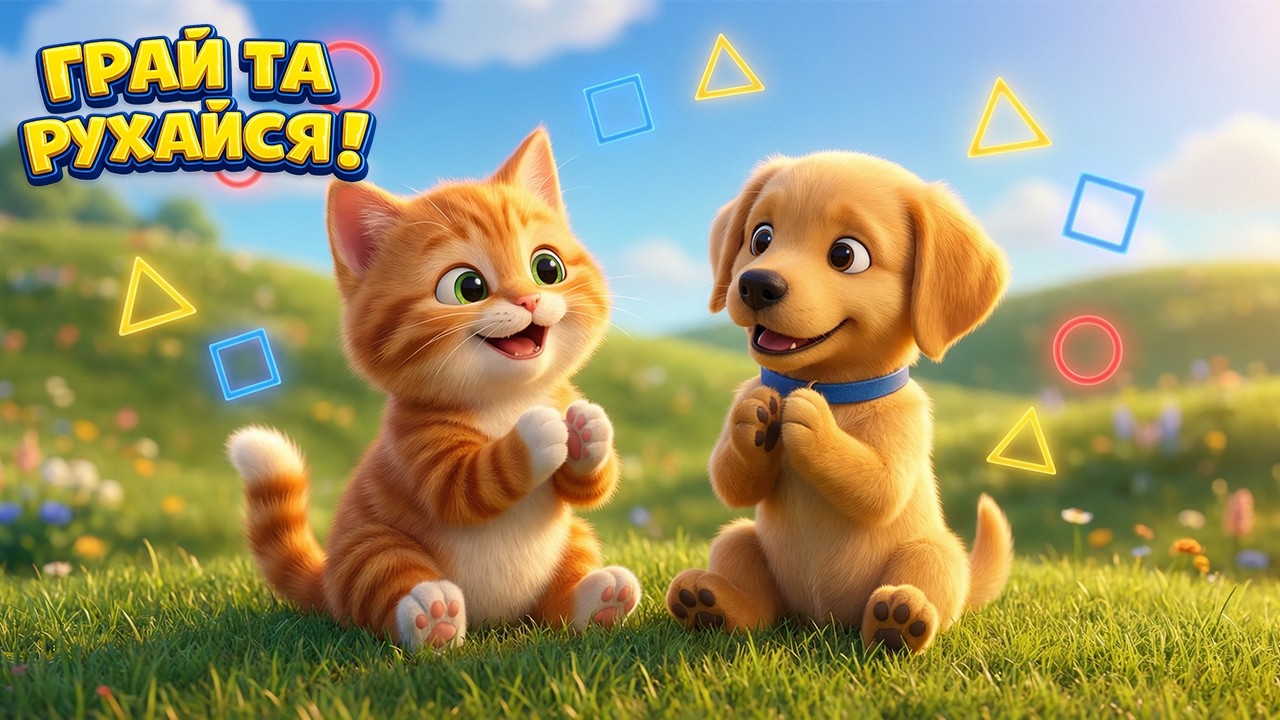20 ХВИЛИН ГРИ! 💃 Велика збірка руханок та пісень-загадок для малюків