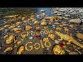 mountain full of gold! found GEM and GOLD in an ILLEGAL ground sluice
