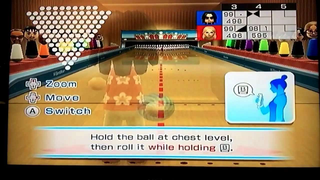 wii sports resort bowling music 100 pin version