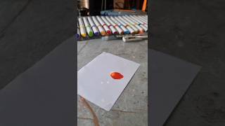 Craft and fun by God's Beauty in tiny thumb print. Simple and easy art #youtubeshorts #art #ytshorts