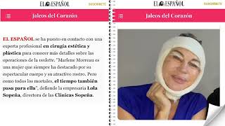 El Increíble Cambio De Marlene Morreau Izado Por Lola Sopeña