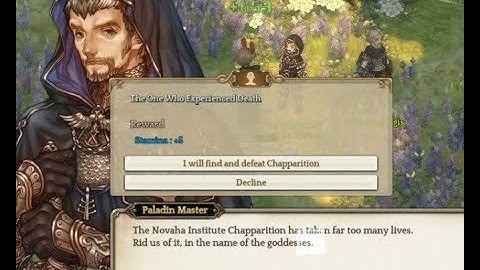 [TOS:RE] WEIRD HIDDEN QUEST STAMINA +5  "THE ONE WHO EXPERIENCED DEATH"