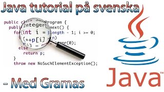 Java svenska - 21 - Matematik