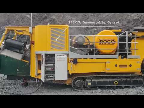 Roco RYDER 1000 Diesel-Electric Jaw Crusher
