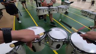 Janesville Parker Drumline Last Day Of School Hall March 2021