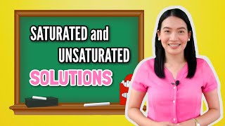 G7 - Saturated & Unsaturated SOLUTIONS | Angelica Marvie