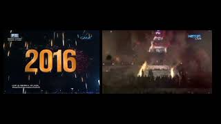Throwback: GMA and Net 25 New Year Countdown 2016