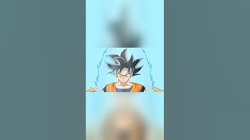 Goku Ultra instinct Transformation flipaclip #goku #ui #dbs #shorts