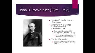US History After 1877: 5. Gilded Age Industrialization