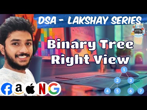 DSA placement preparation | Binary Tree Right View | ITTacademy | nfrac