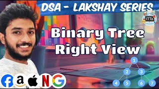 DSA placement preparation | Binary Tree Right View | ITTacademy | nfrac