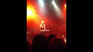 Zara Larsson- Uncover Live(snippet) I Wish Tour NYC 9/7/13