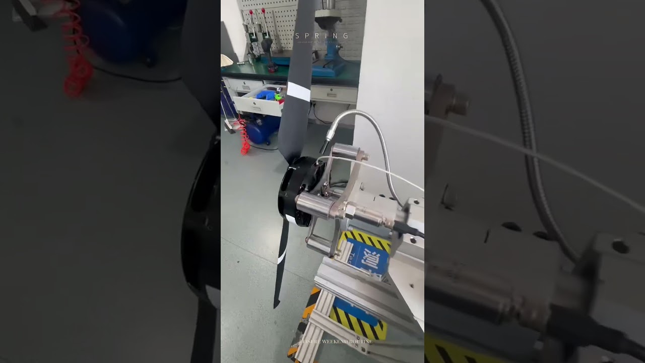 Brushless motor testing, modular acquisition method for drone motor testing