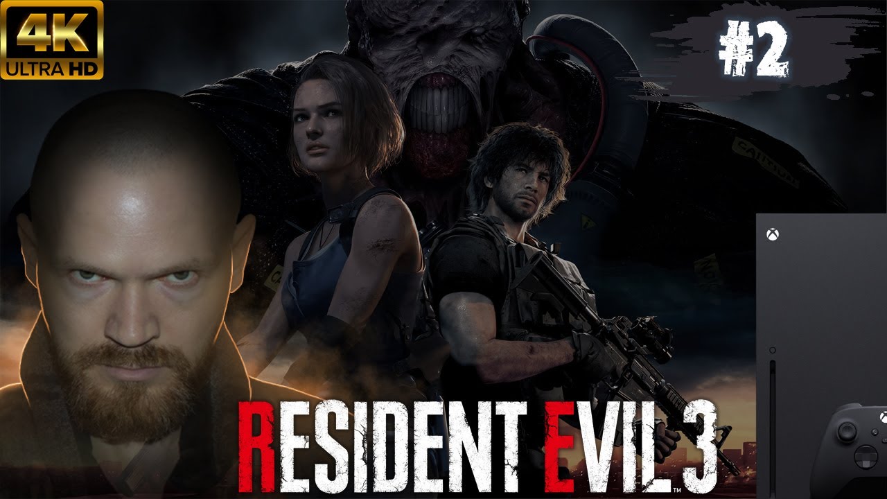 ТИТАНИЧЕСКИЕ БИТВЫ в Resident Evil 3 (2020)_02 | Xbox Series X | 4K 60FPS