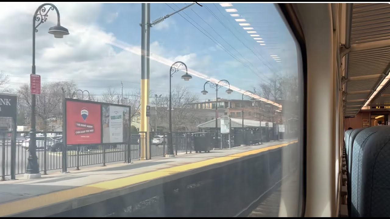 Enjoying a nice train ride on NJ Transit from Long Branch NJ to New York Penn Station NY.