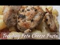 Tiktok Trending Feta Cheese Pasta On Pan No Oven Spices Sweets Shorts