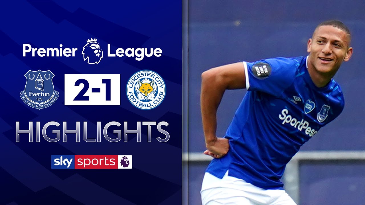 Toffees hold off Foxes fight-back | Everton 2-1 Leicester | Premier League Highlights