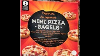 Chef Gusto Mini Pepperoni Pizza Bagels